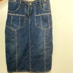 Cal Fashion Denim Skirt